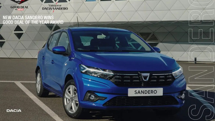 Dacia Nouvelle Sandero 2021